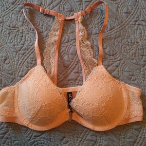 Romantic lace blush bra 32a